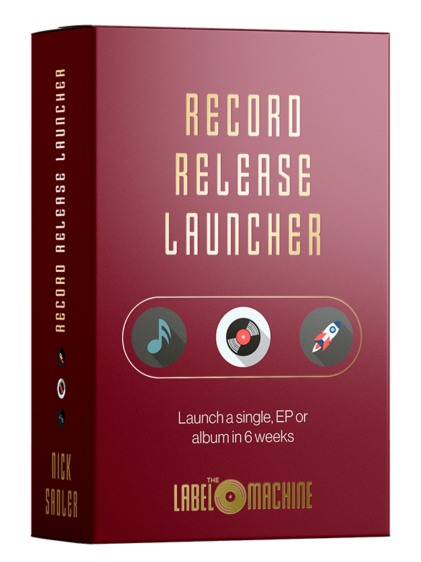 Record Release Launcher for Music Record Labels