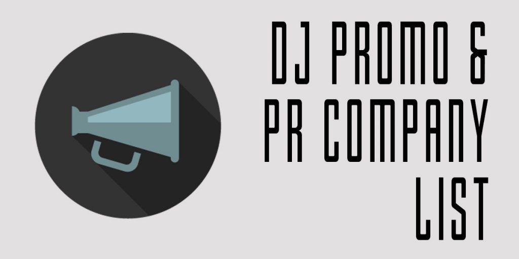 DJ Promo & PR Company List - The Label Machine
